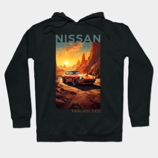 Reviving Legends: The Nissan Fairlady Z432 Homage Design Hoodie